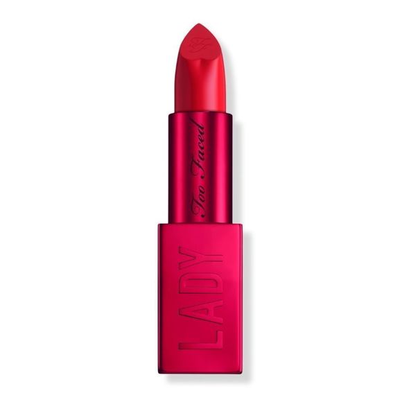 Too Faced Other - $11❤️‍🔥 Too Faced Lady Bold Cream Lipstick LADY BOLD 01 💋💄 NEW Full Size Red